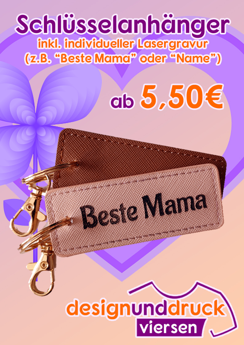 Schlüsselanhänger Gravur