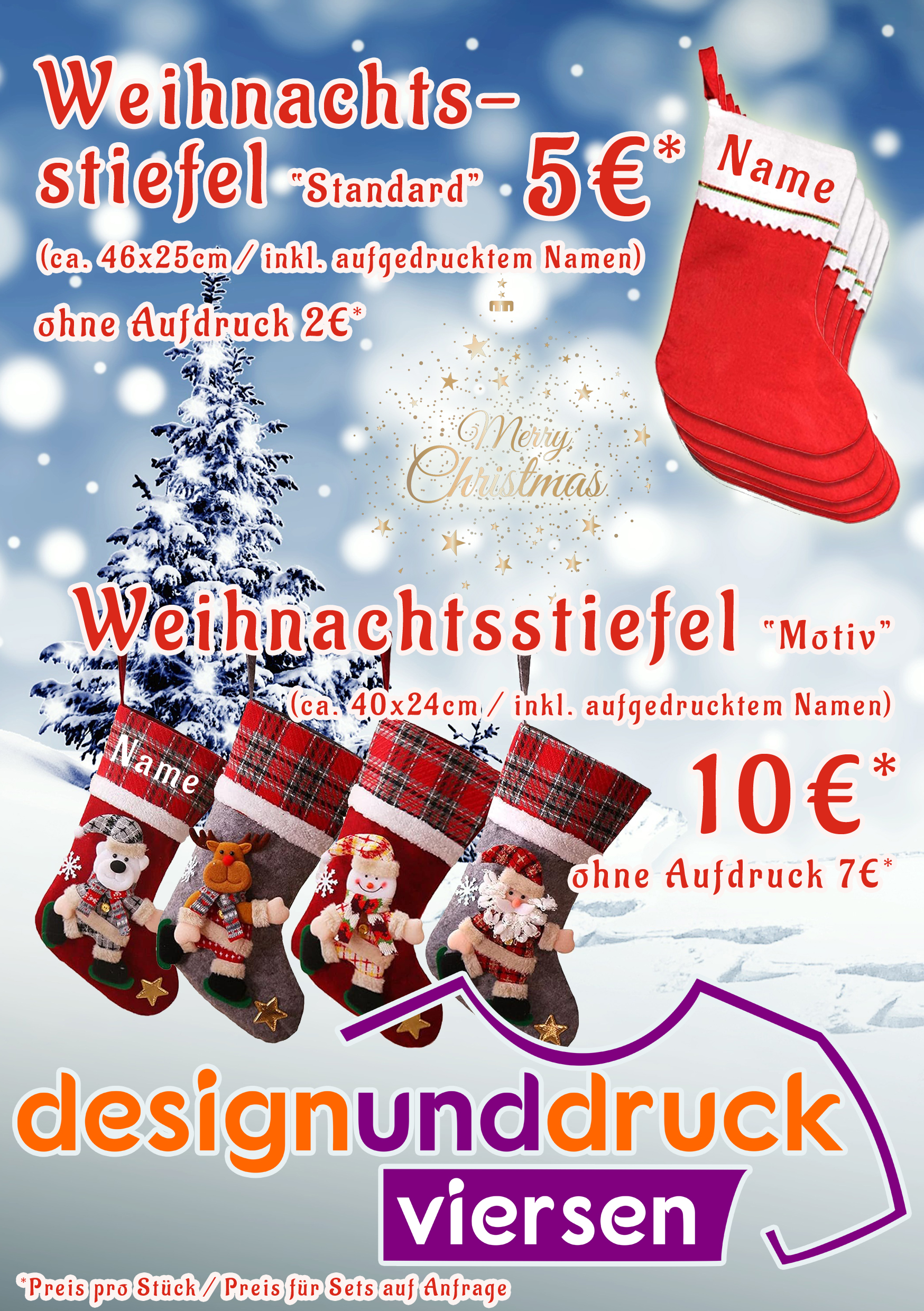 Weihnachtsstiefel